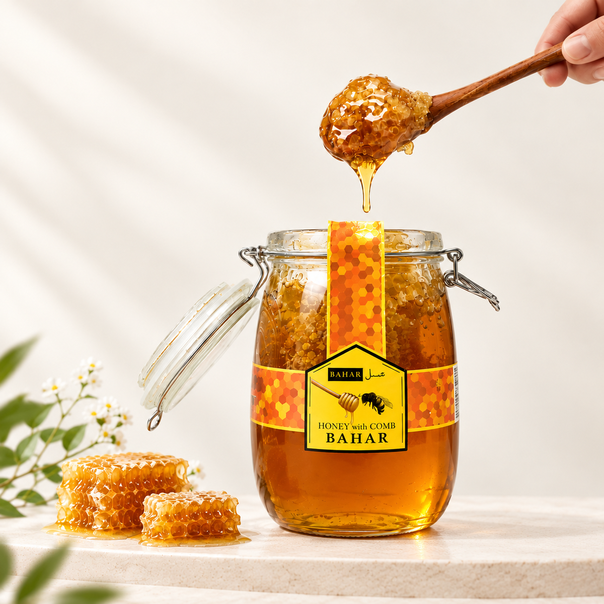 Honey | Bahar | Saffron / Astragalus / Black Seed / Sidr / Natural Pure | 250g / 1.35kg