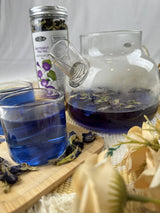 Mahnaz Food Butterfly Pea Tea Herbal Leaf Healthy Small Pack 50G