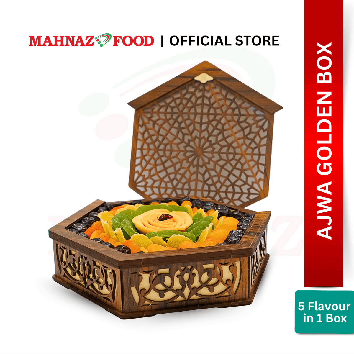 Ajwa Golden Box | Corporate Gift & Hamper – Mahnaz Food