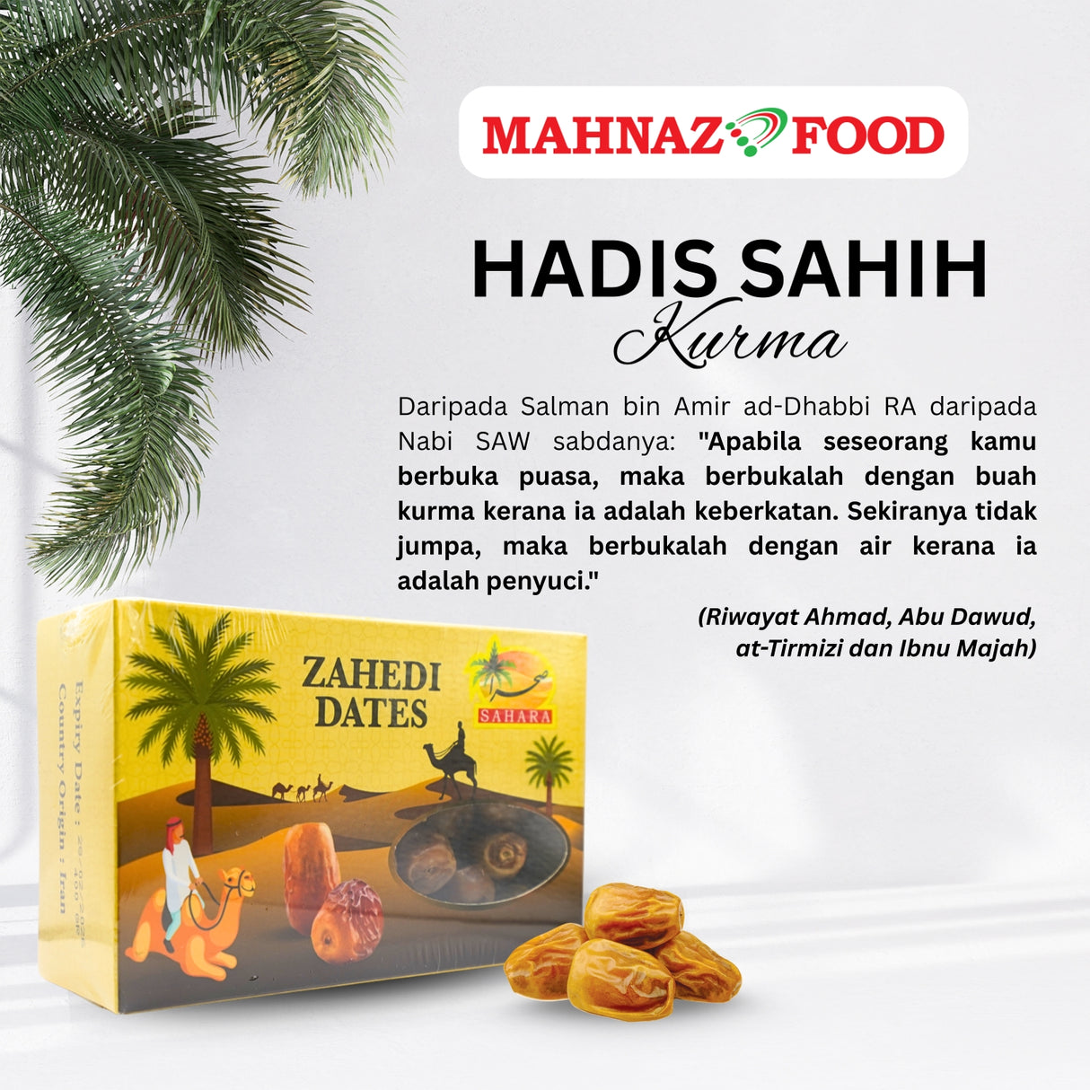 Sahara Zahedi Dates 400G