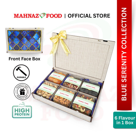 Mahnaz Food Blue Serenity Collection | Gift Box