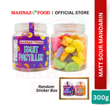 MAHNAZ FOOD JELLY FRUIT PASTILLE 300G