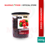 MAHNAZ FOOD Cranberry (3 Pack x 300g) [Free Gulsan Pomegranate 1 Bottle]
