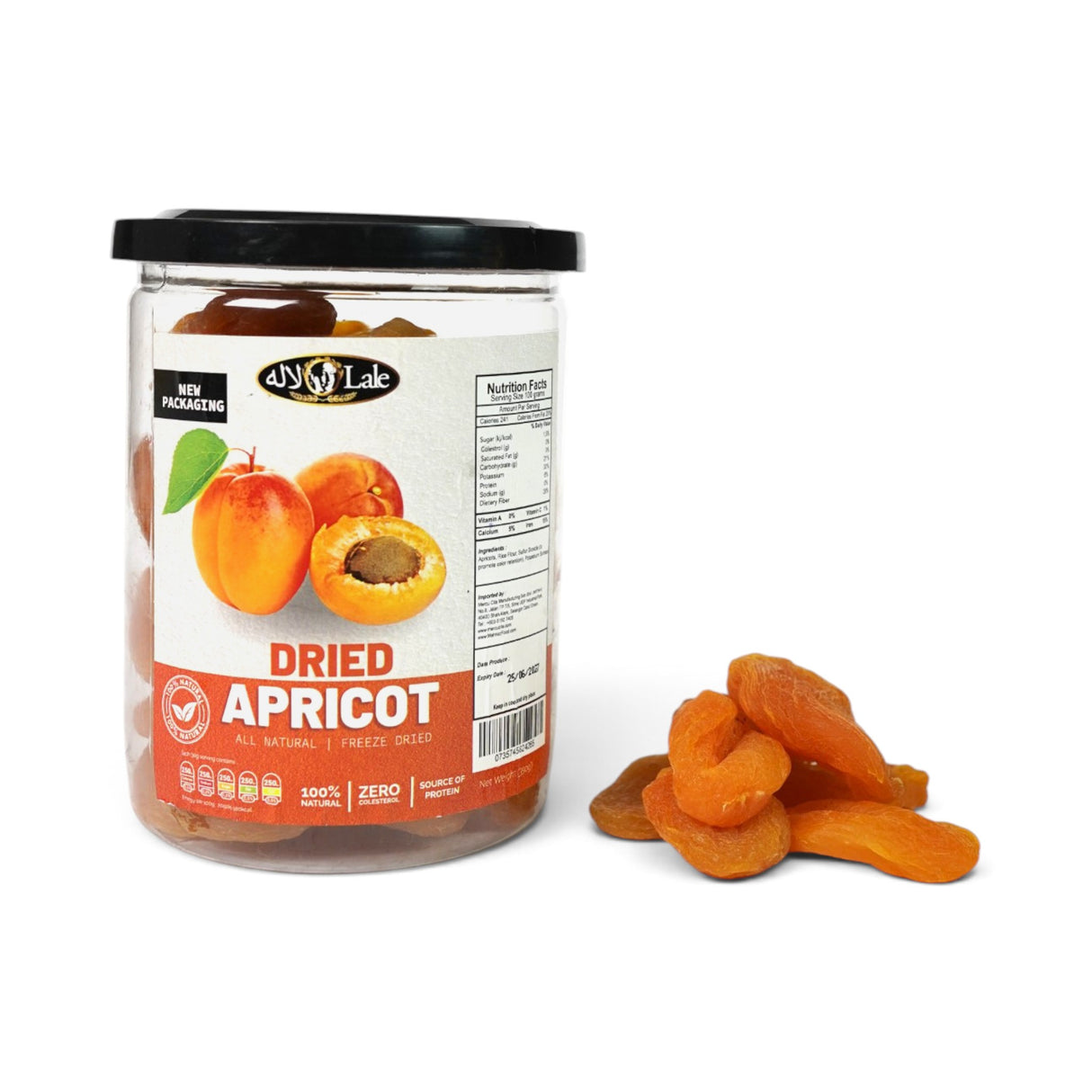 Makanan Mahnaz - Lale Buah Kering Aprikot (350G)
