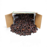 Mahnaz Food jumbo Mariami dates in a 6kg wholesale cardboard box with a soft texture and natural dark brown color