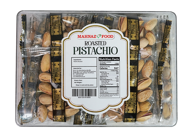 Nut | Premium Mini Pack Nuts | Roasted Pistachio | (10's x 30g) | 300g