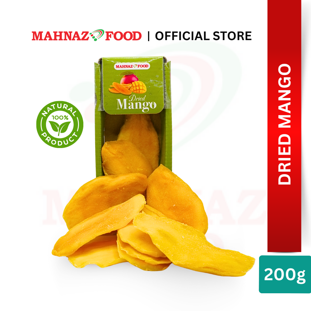 MAHNAZ FOOD JERUK MANGGA KERING | DRIED MANGO 200G