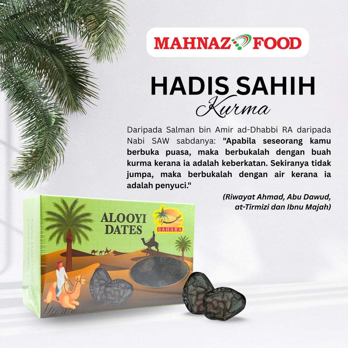 Sahari Alooyi Dates 400G