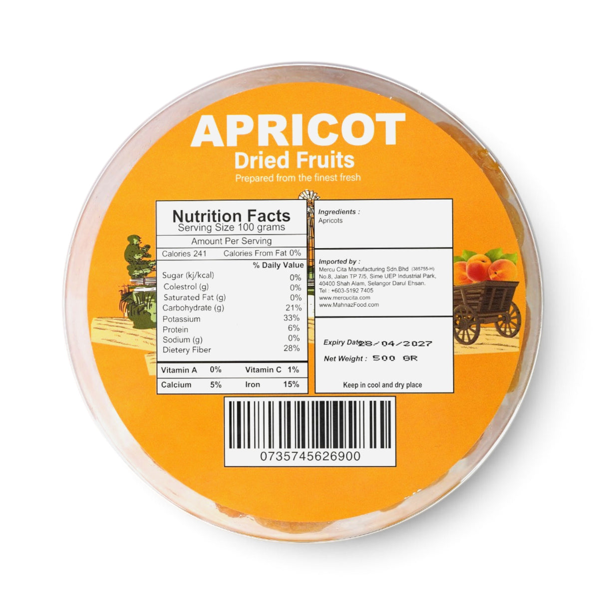 Dried Fruit | Apricot  | Perfect Delight | 500g
