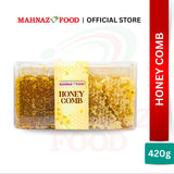 Mahnaz Food Pure Honey With Comb 80G / 420G | Madu Asli Dengan Sarang Lebah