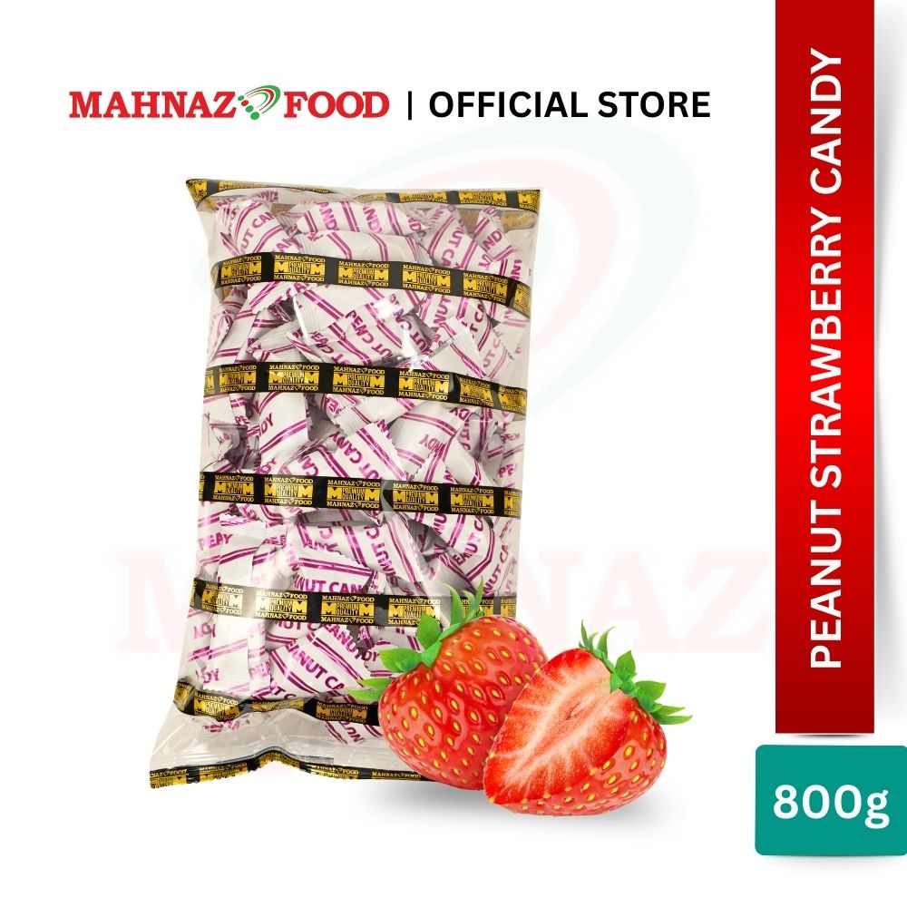Mahnaz Food - Peanut Candy (Peanut Barley / Peanut Coffee / Peanut Durian / Peanut Pomegranate / Paenut Coconut / Peanut Strawberry / Peanut Sesame))