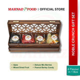 Kotak Hadiah Emas Kurma Klasik Makanan Mahnaz