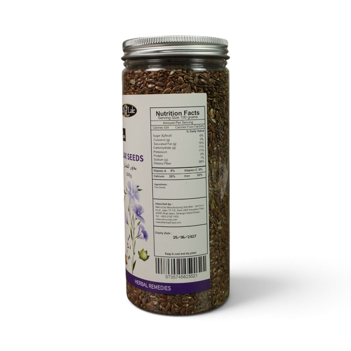 Seeds & Beans | Specialty Seed | Flax Seed | Pouch / Bottle | 300g