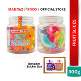 MAHNAZ FOOD JELLY FRUIT PASTILLE 300G