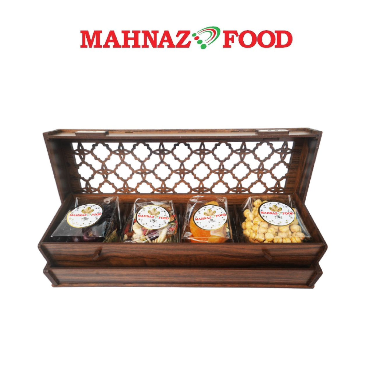 Kotak Hadiah Campuran Makanan Mahnaz Beri Dan Kurma