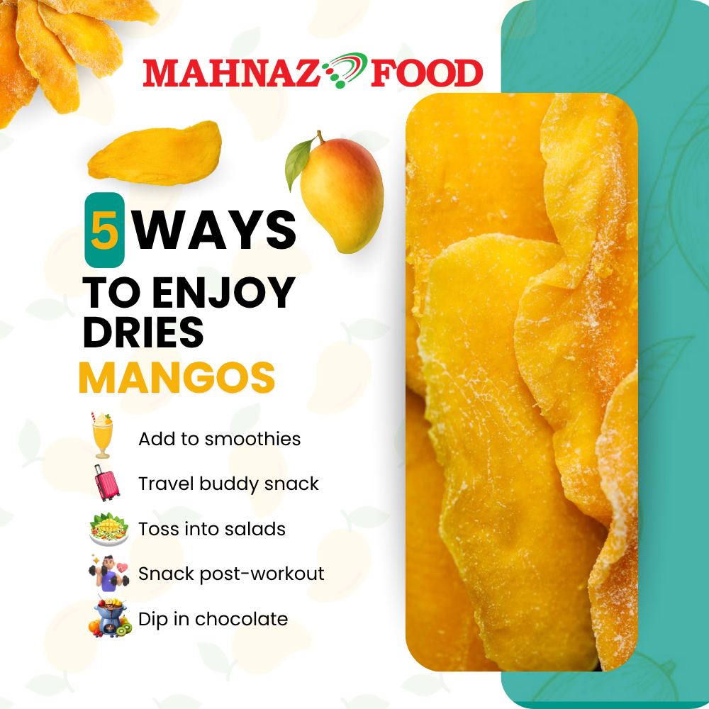 MAHNAZ FOOD JERUK MANGGA KERING | DRIED MANGO 200G