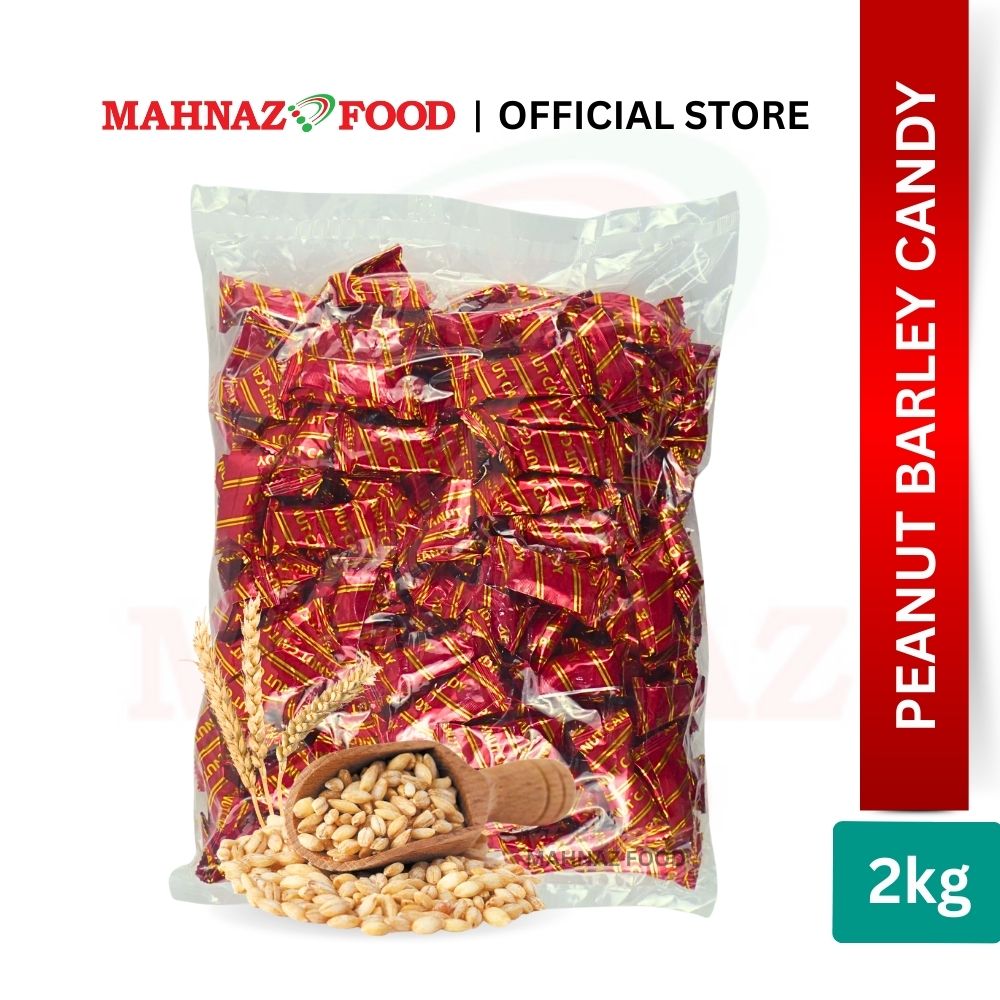 Mahnaz Food - Peanut Candy (Peanut Barley / Peanut Coffee / Peanut Durian / Peanut Pomegranate / Paenut Coconut / Peanut Strawberry / Peanut Sesame))
