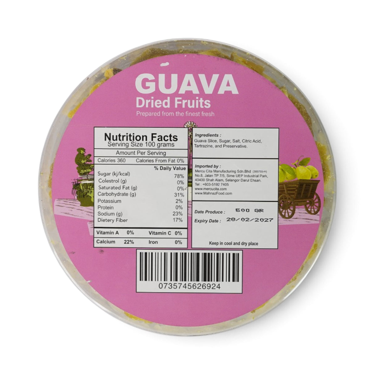 Dried Fruit | Guava | Classic | 500g