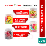 MAHNAZ FOOD JELLY FRUIT PASTILLE 300G