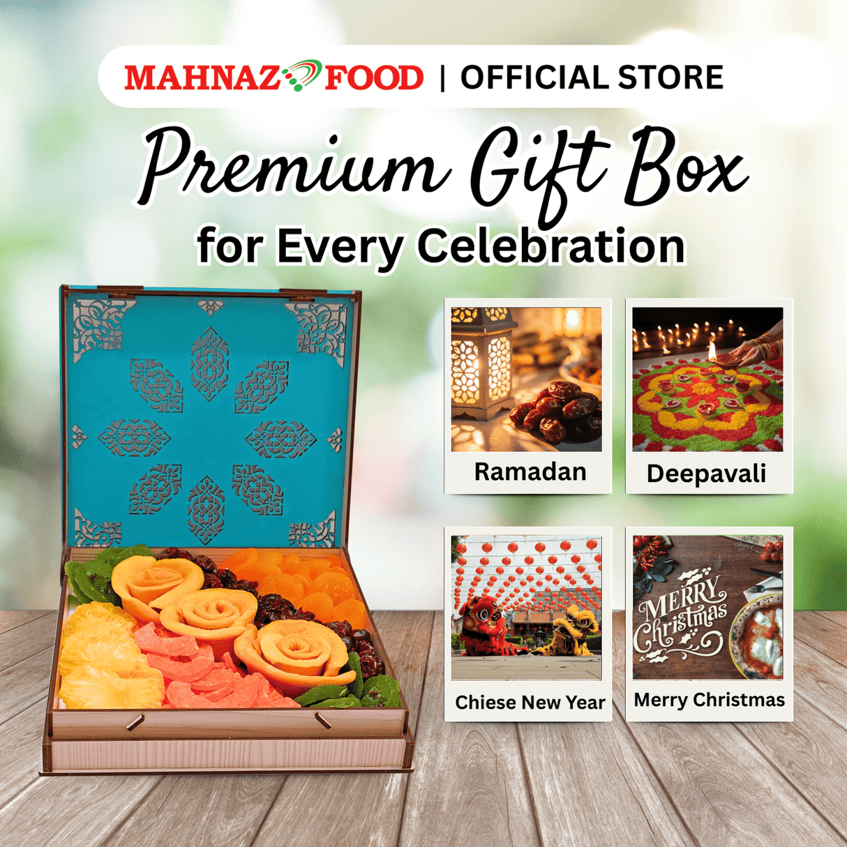 Golden Bloom Box | Corporate Gift & Hamper