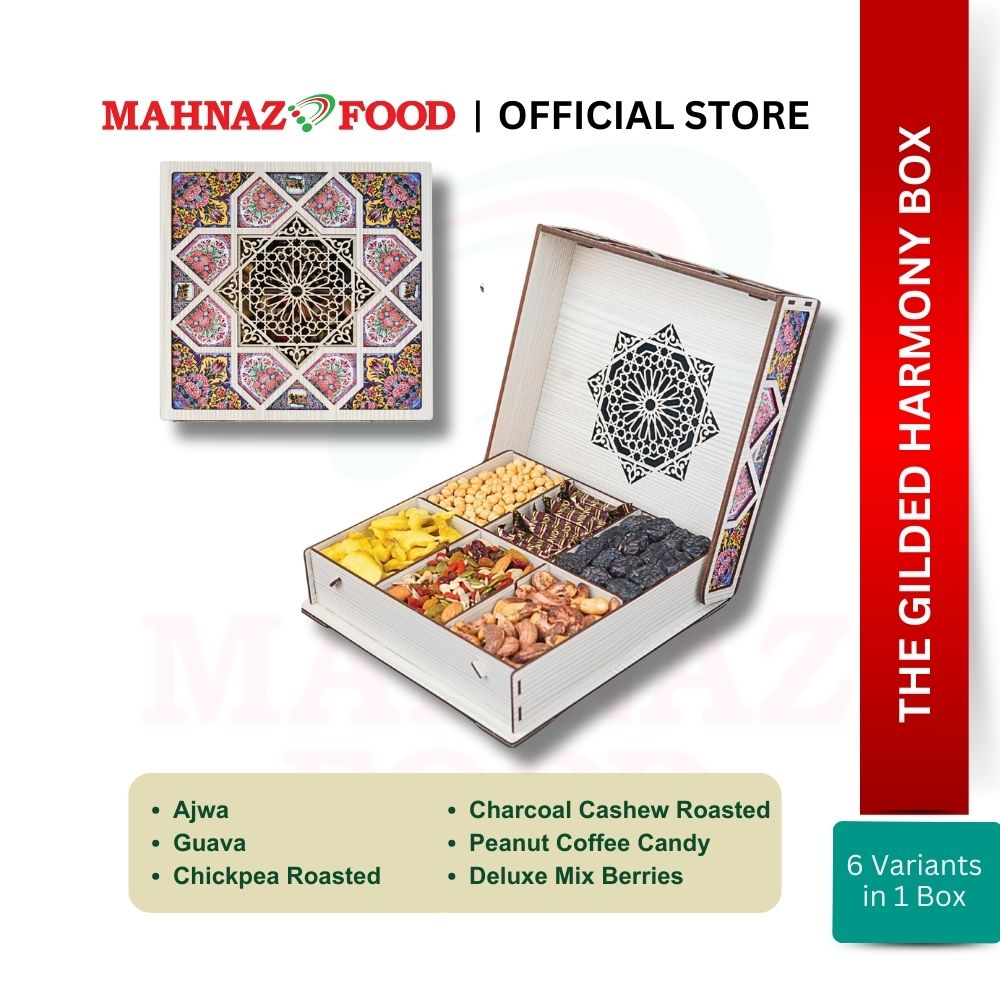 Kotak Hadiah Kekacang Dan Beri Kurma Makanan Mahnaz