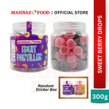 MAHNAZ FOOD JELLY FRUIT PASTILLE 300G