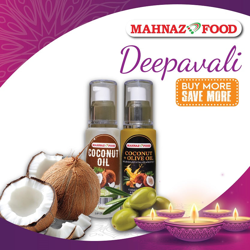 Oil | Coconut / Coconut & Olive Oil | Pure & Organic | Multipurpose | 40ml