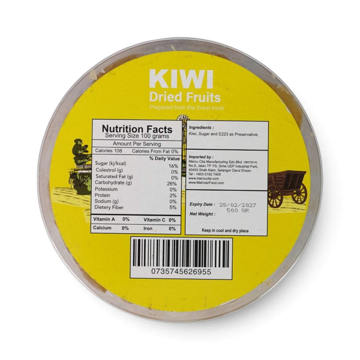 Dried Fruit | Kiwi | Golden | 500g