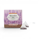 Mahnaz Food lavender tea bags, aromatic natural tea with dried lavender flowers, 6 or 10 count.