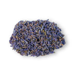 Mahnaz Food dried lavender flowers for herbal tea, purple and green buds, calming and caffeine-free.