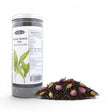 Mahnaz Food Royal Black Tea loose leaf blend with cardamom pods and dried rosebuds, 120g jar.