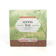 Mahnaz Food senna tea box, aromatic natural tea, 6 teabags, made from dried herbal leaves for a refreshing experience.