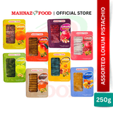 MAHNAZ FOOD LOKUM CARAMEL AND PISTACHIO 250G