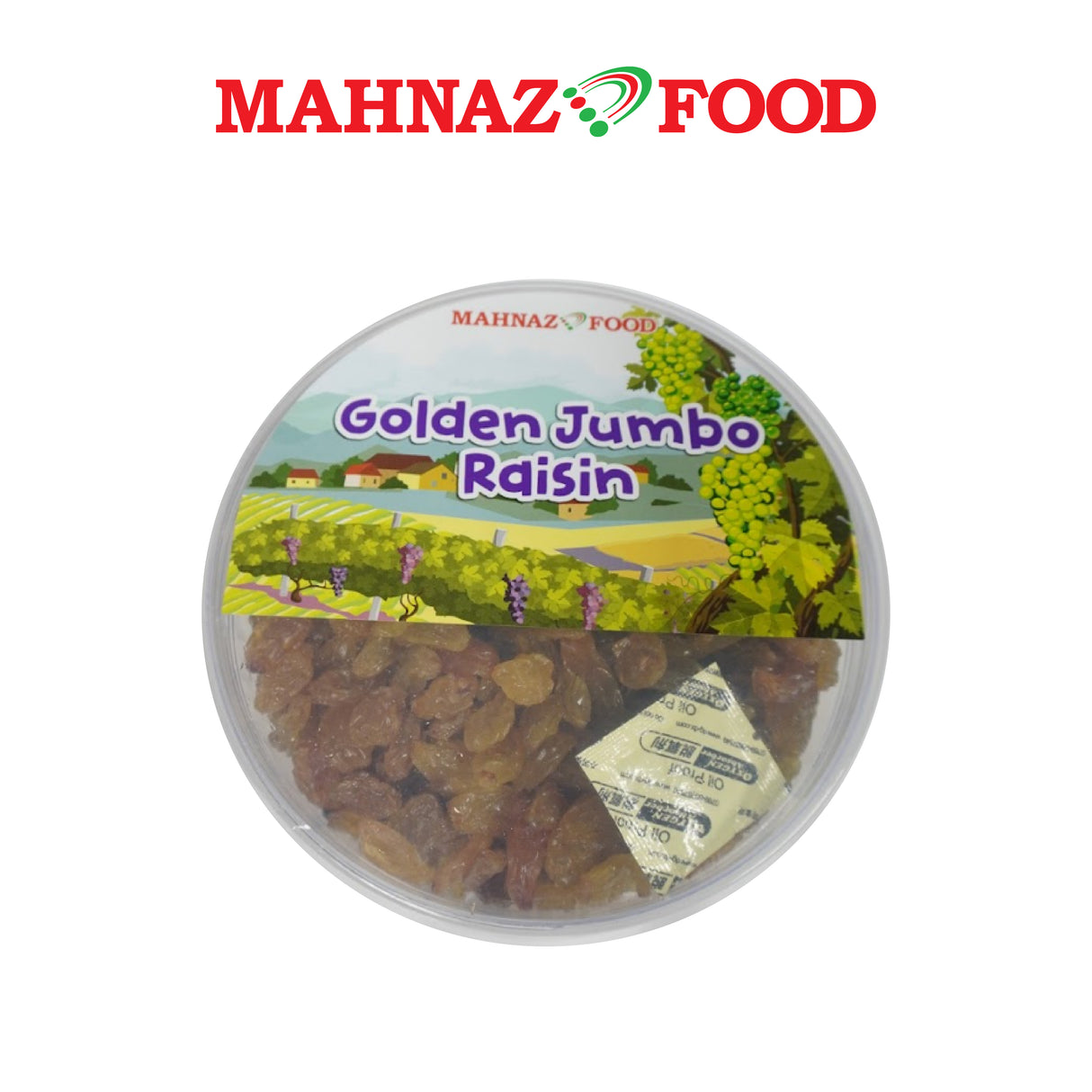 Mahnaz Food Golden Jumbo Raisin 500g