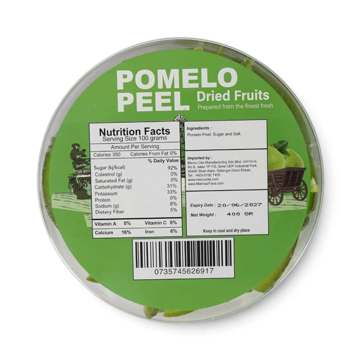 Dried Fruit | Pomelo | 400g
