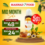 Mahnaz Food Pure Longan Honey 500g